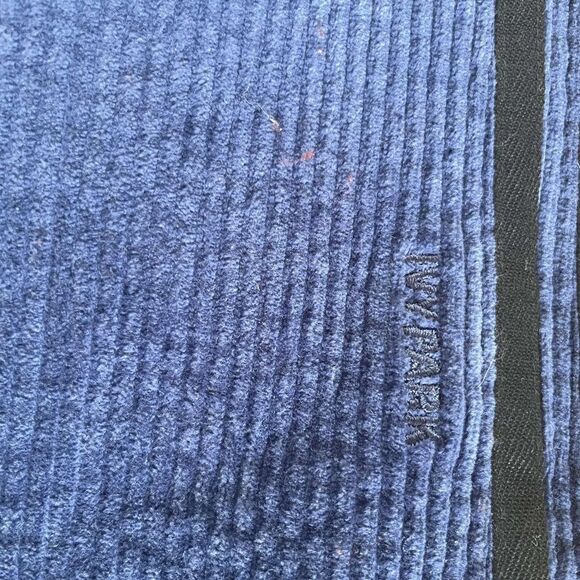 Adidas x Ivy Park Navy and Blue Corduroy Trousers - Picture 4 of 5